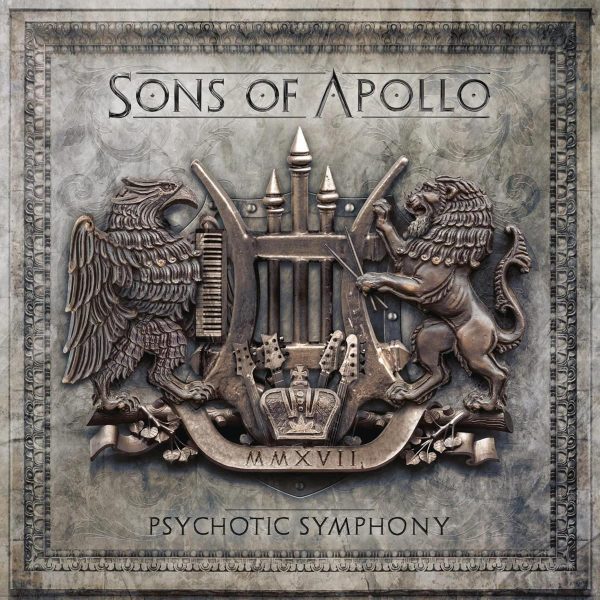 SONS OF APOLLO – PSYCHTIC SYMPHONY skull gold vinyl LP2