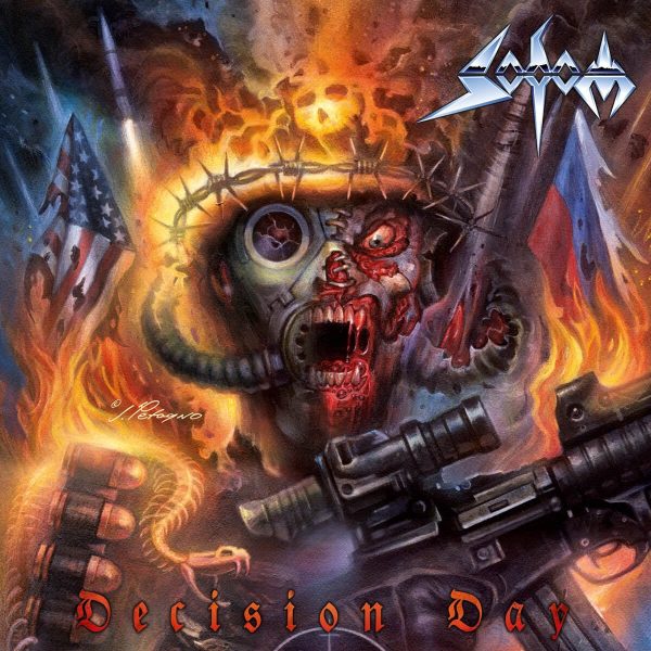 SODOM – DESICION DAY yellow with red marbled vinyl LP2
