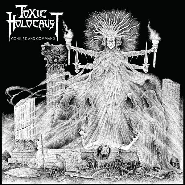 TOXIC HOLOCAUST – CONJURE & COMMANDER milky clera vinyl LP