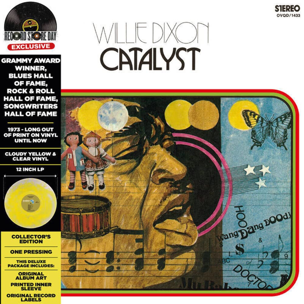 DIXON WILLIE - CATALYST cloudy yellow & clear vinyl LP