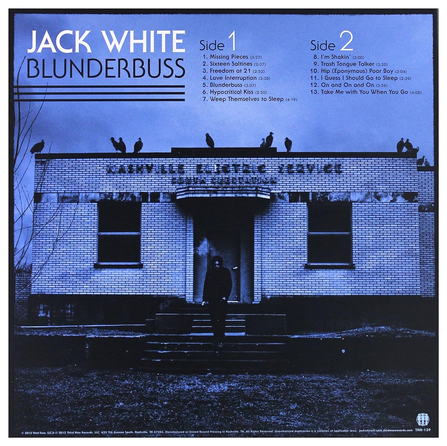 WHITE JACK - BLUNDERBUSS LP