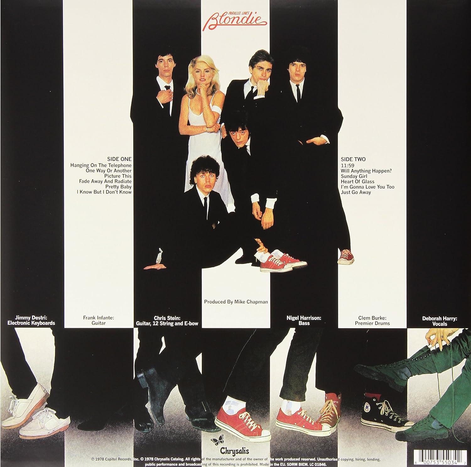 BLONDIE - PARALLEL LINES LP - Slika 2