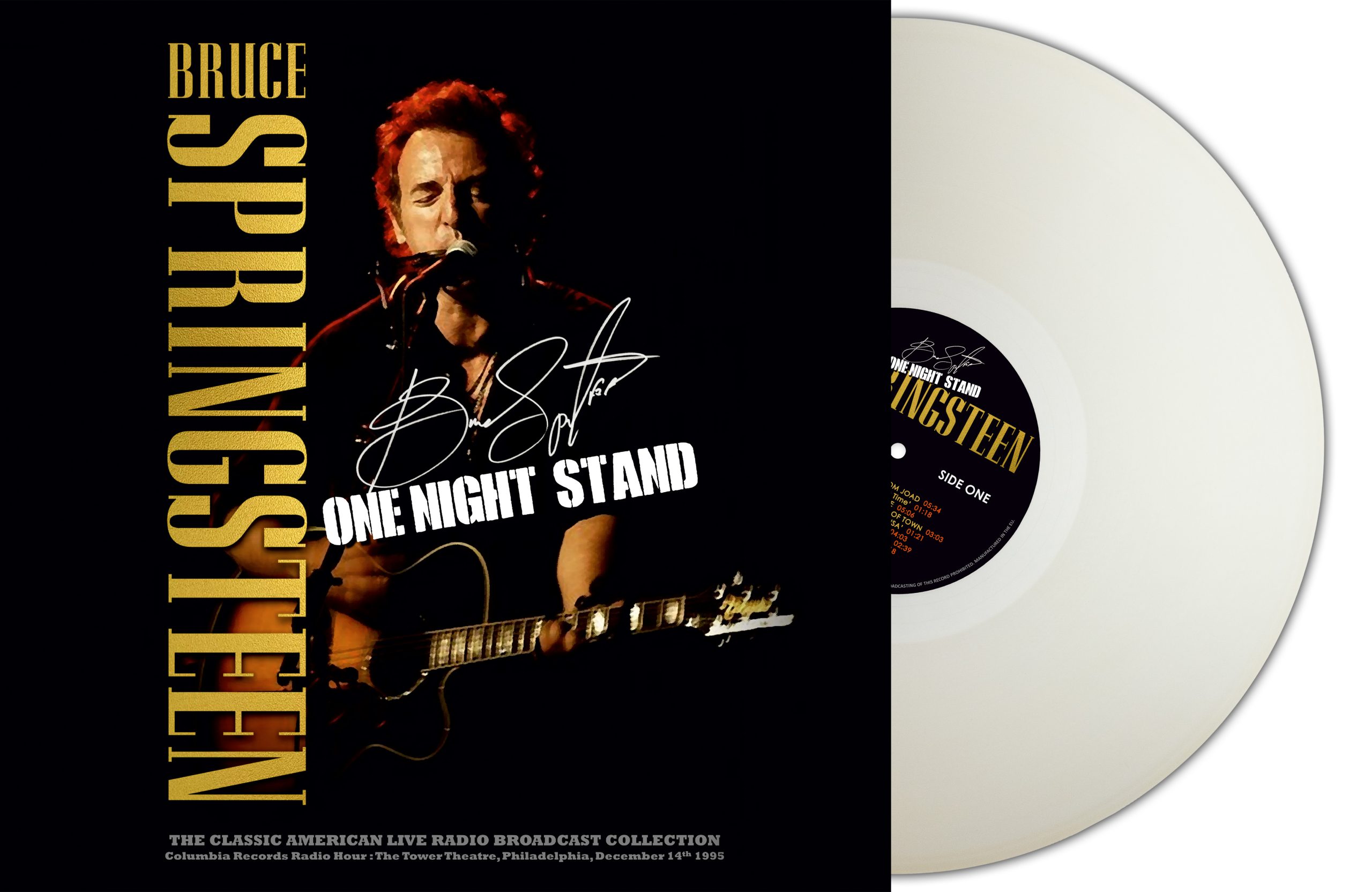 SPRINGSTEEN BRUCE - ONE NIGHT STAND gold vinyl LP
