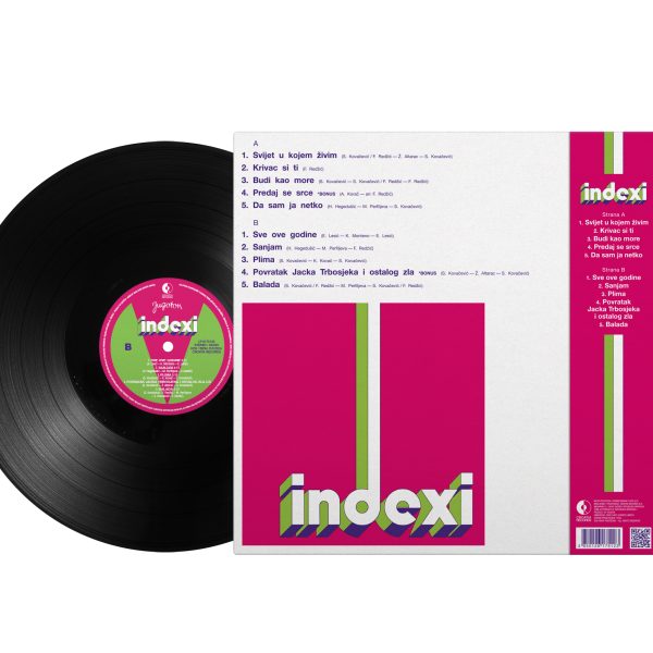 INDEXI – INDEXI 50 anniversary vinyl LP