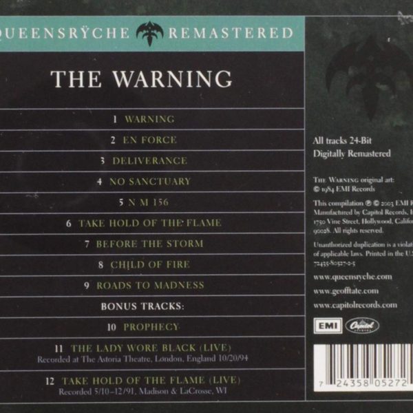 QUEENSRYCHE – WARNING