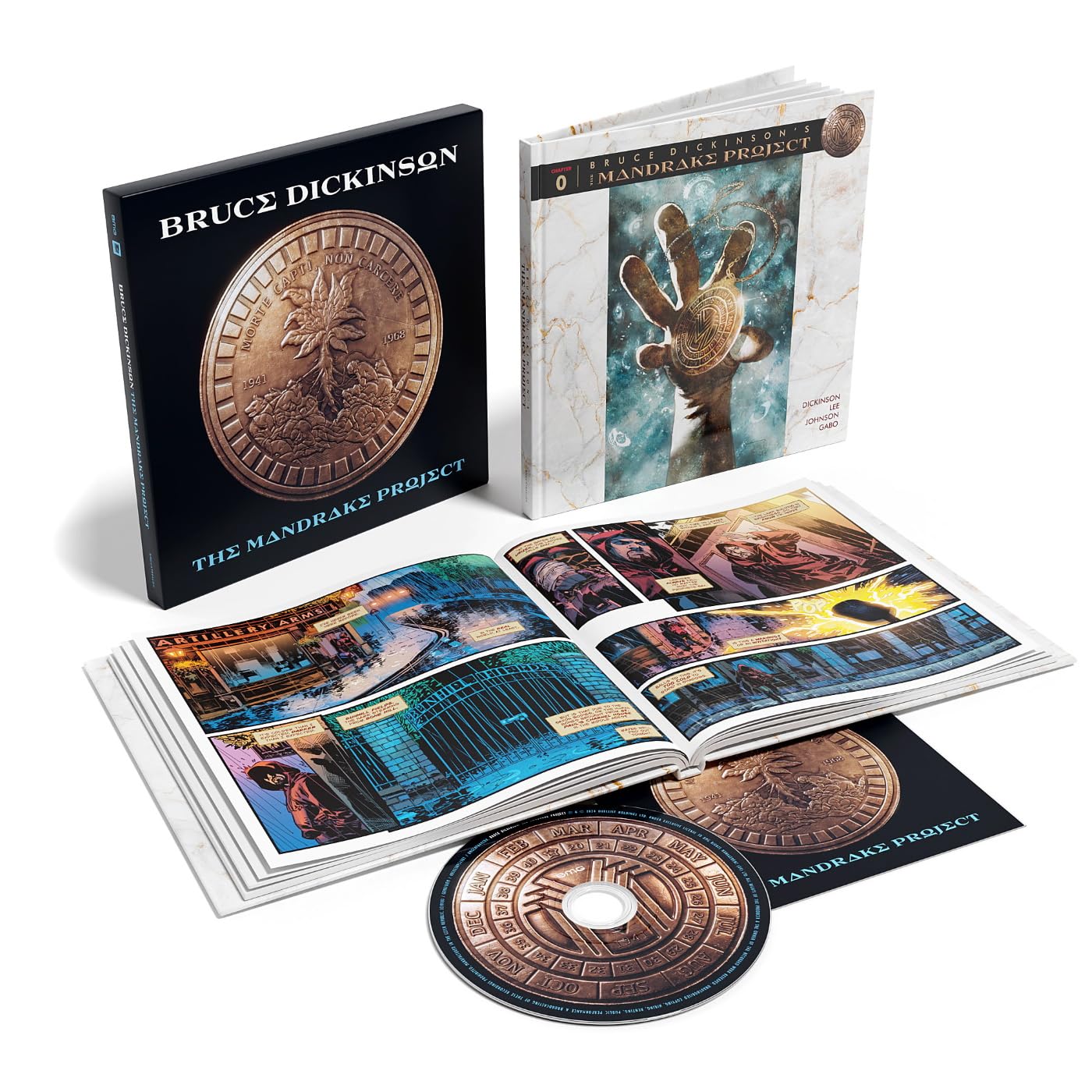 DICKINSON BRUCE - MANDRAKE PROJECT ltd deluxe CD