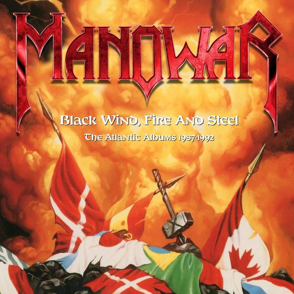 MANOWAR – BLACK WIND, FIRE & STEEL ATLANTIC ALBUMS 87-92 CD3