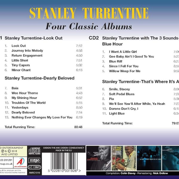 TURRENTINE STANLEY – FOUR CLASSIC ALBUMS CD2