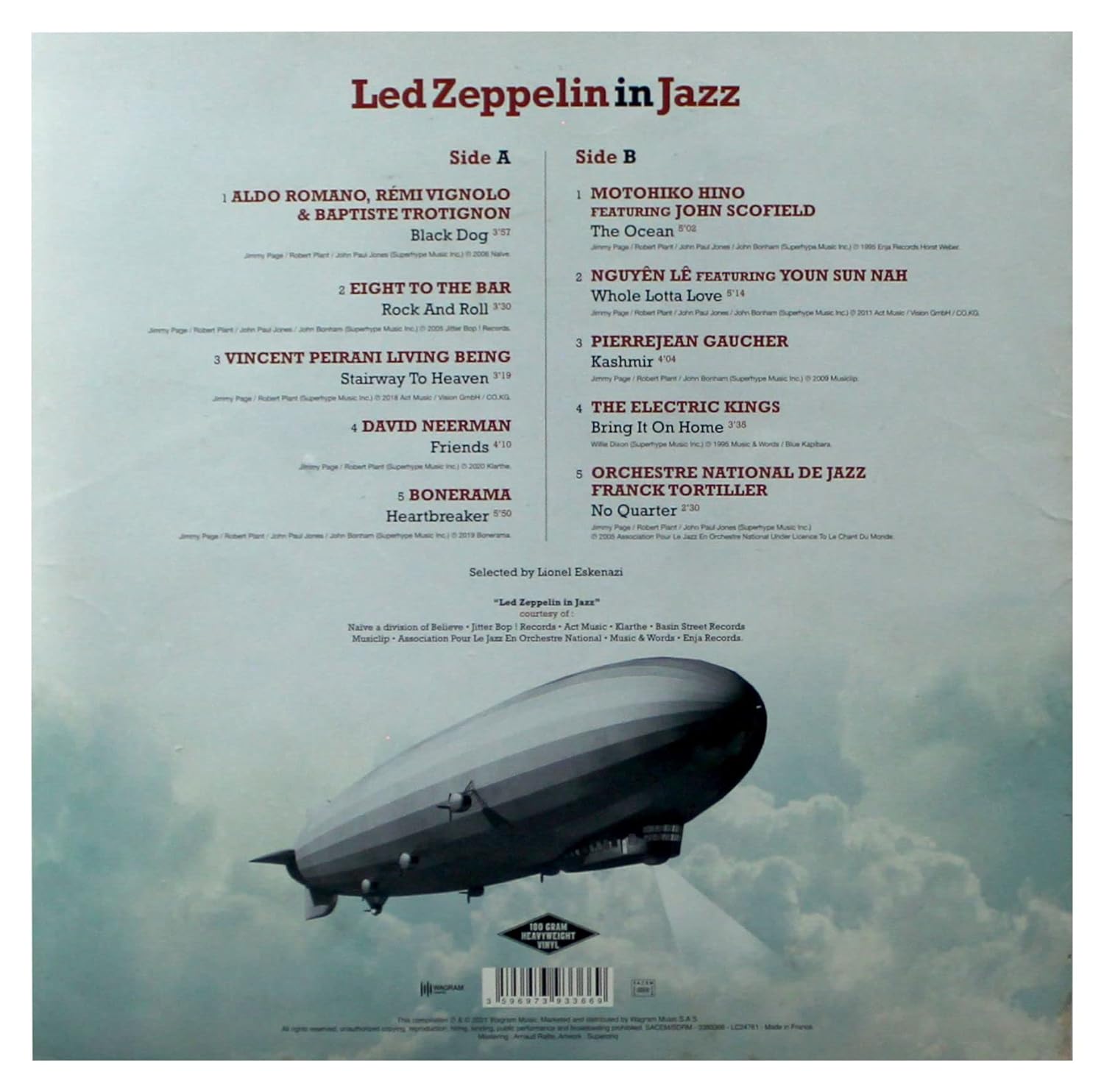 V.A. - LED ZEPPELIN IN JAZZ LP - Slika 2