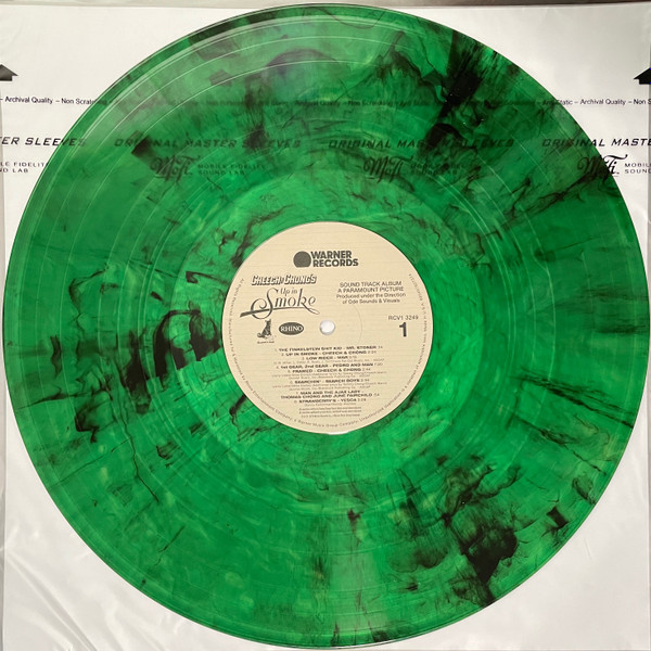 CHEECH & CHONG- UP IN SMOKERSD 2024 smokin green vinyl LP - Slika 2
