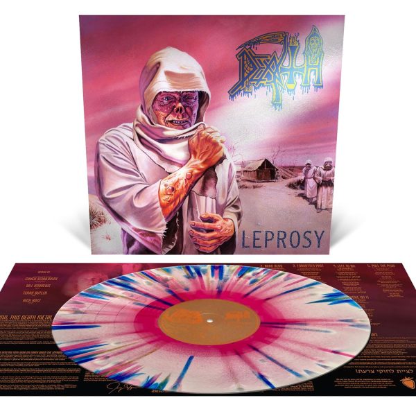 DEATH – LEPROSY coloured vinyl LP