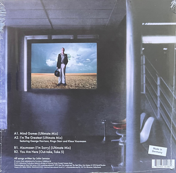 LENNON JOHN - MIND GAMES RSD 2024 colllector's EP (glow in the dark) - Slika 4