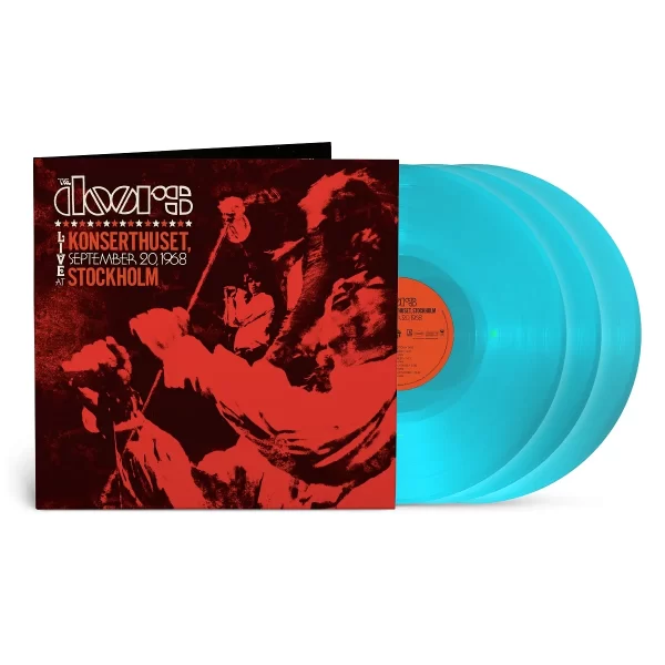 DOORS – LIVE AT KONSERTHUSET, Stockholm, 1968  RSD 2024 ltd. numbered translucent blue LP3,