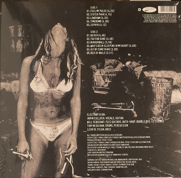 ELECTRAFIXION - BURNED RSD 2024 black & white swirl vinyl LP - Slika 2