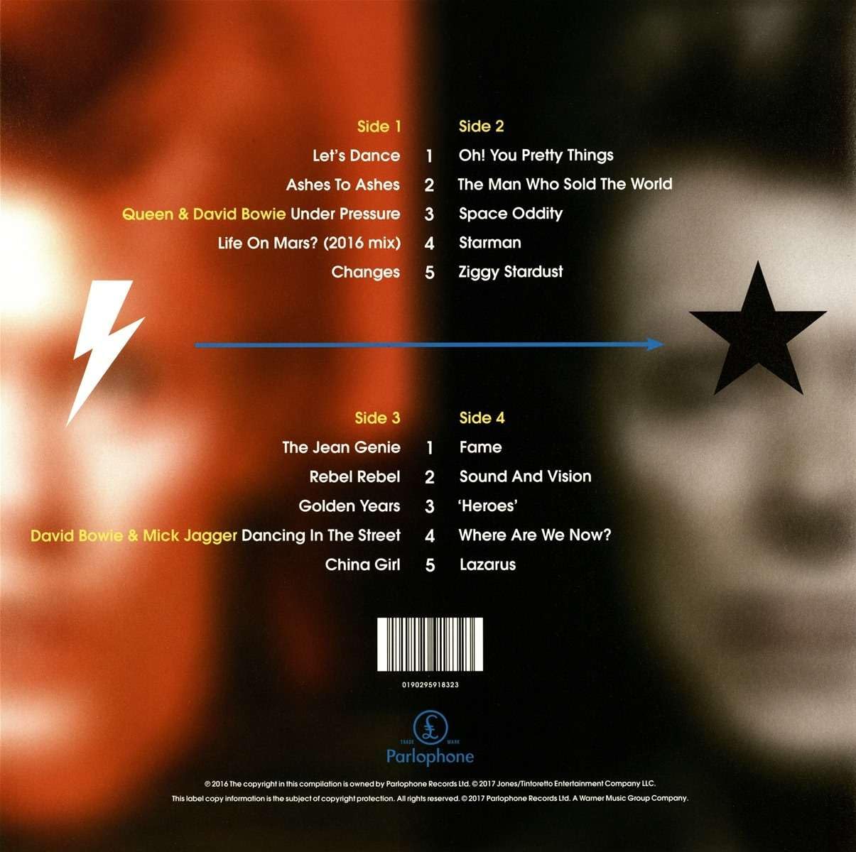 BOWIE DAVID - LEGACY LP2 - Slika 2