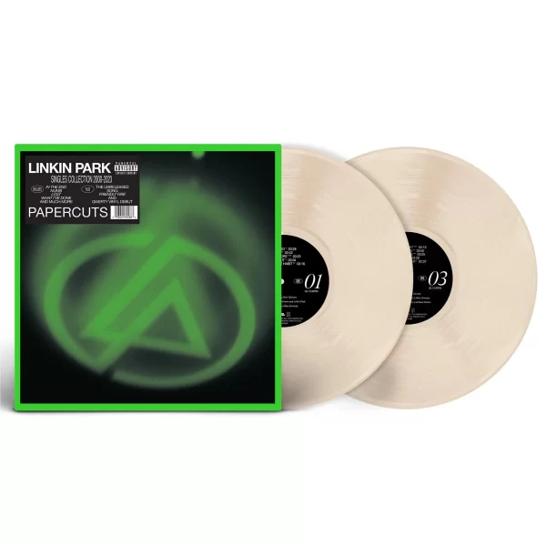 LINKIN PARK – PAPERCUTS: SINGLES COLLECTION 2000-2023 bone coloured vinyl LP2