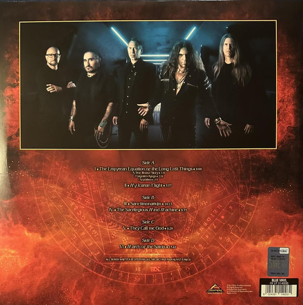 VANDEN PLAS - EMPYREAN EQUATION OF THE LONG LOST THINGS blue vinyl LP2 - Slika 3