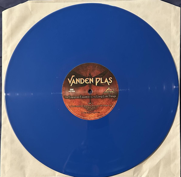 VANDEN PLAS - EMPYREAN EQUATION OF THE LONG LOST THINGS blue vinyl LP2 - Slika 2
