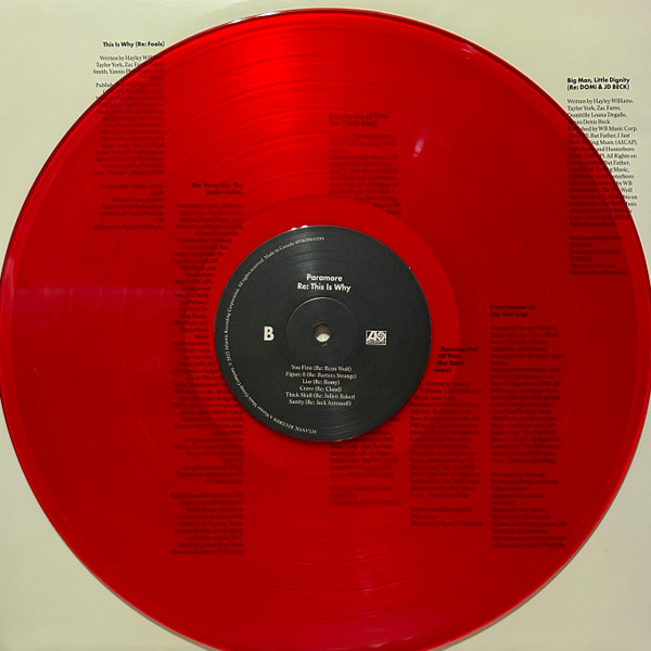 PARAMORE - RE:THISI IS WHY (REMIX+STANDARD) RSD 2024 coloured vinyl LP2 - Slika 2