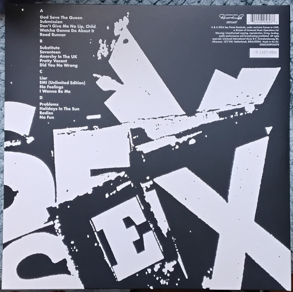 SEX PISTOLS - FILTH & FURY RSD 2024 ltd red & white vinyl LP 2 - Slika 4