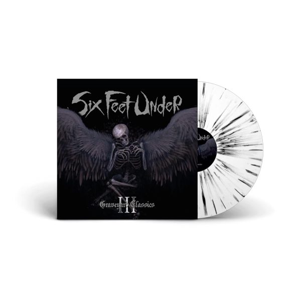 SIX FEET UNDER – GRAVEYARD CLASSICS III white/black splatter vinyl LP