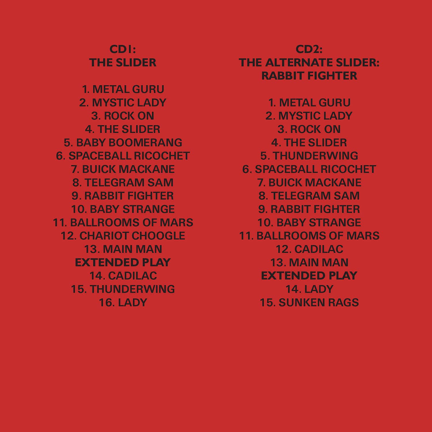 T. REX - SLIDER CD2 - Slika 2