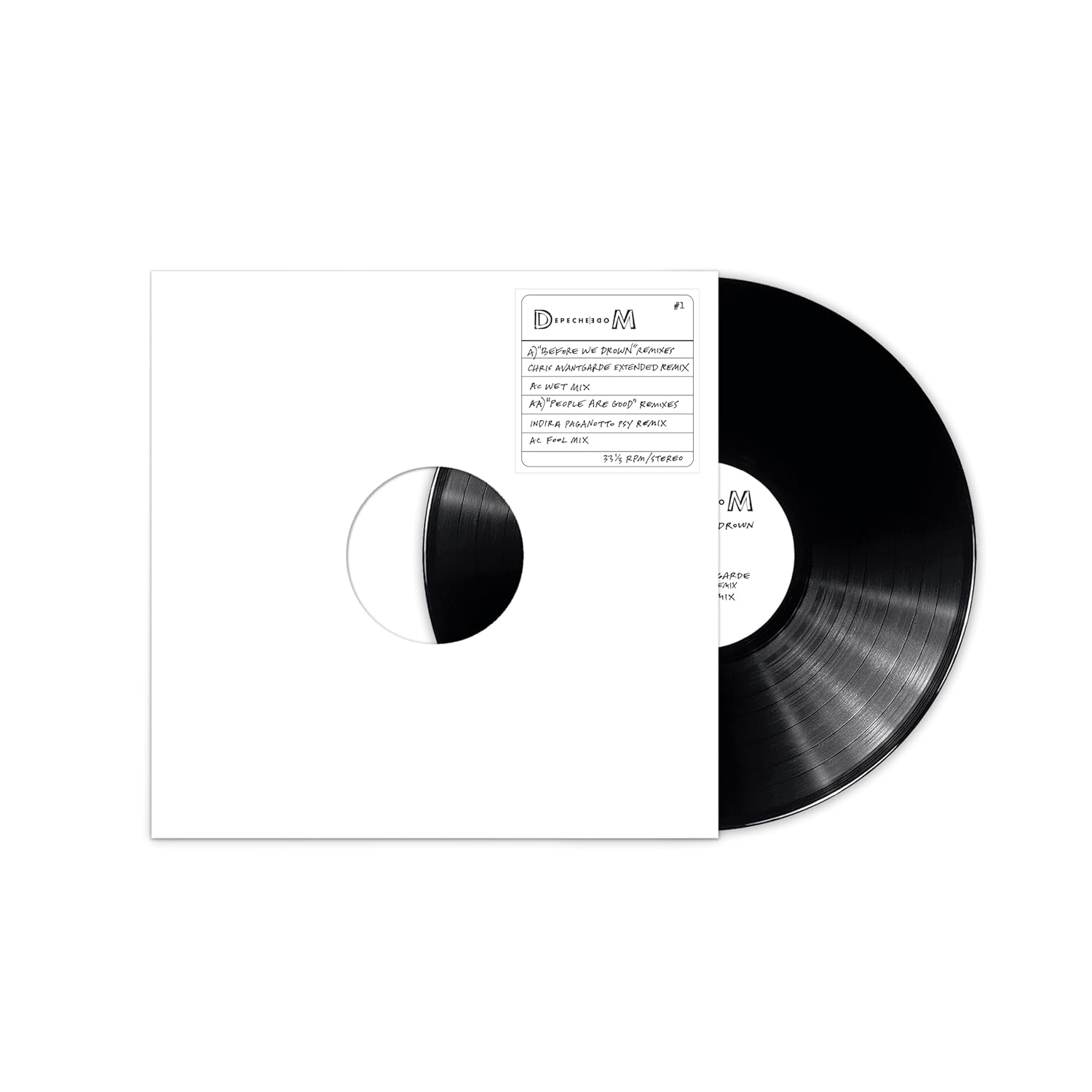 DEPECHE MODE - BEFORE WE DROWN/PEOPLE ARE GOOD remix 12''