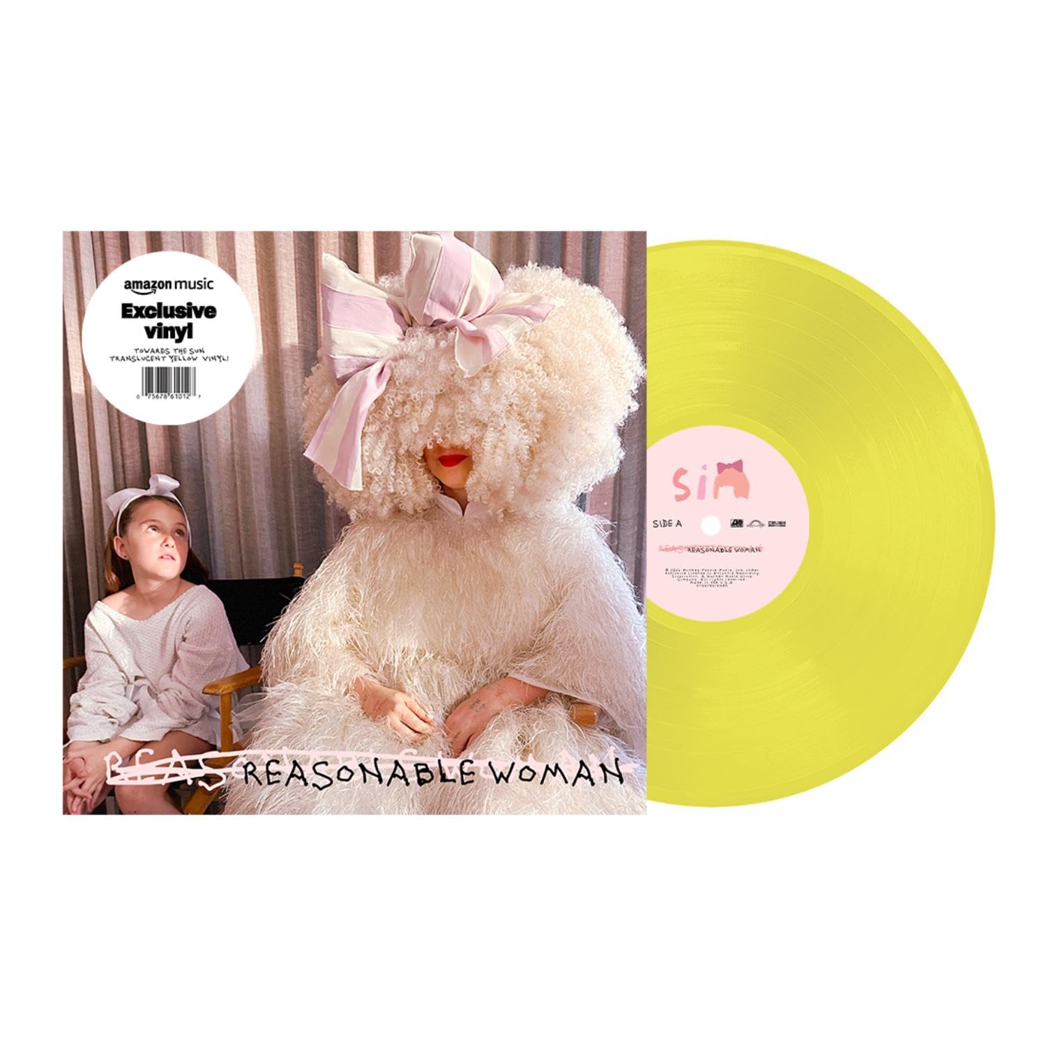SIA - REASONABLE WOMAN yellow vinyl LP
