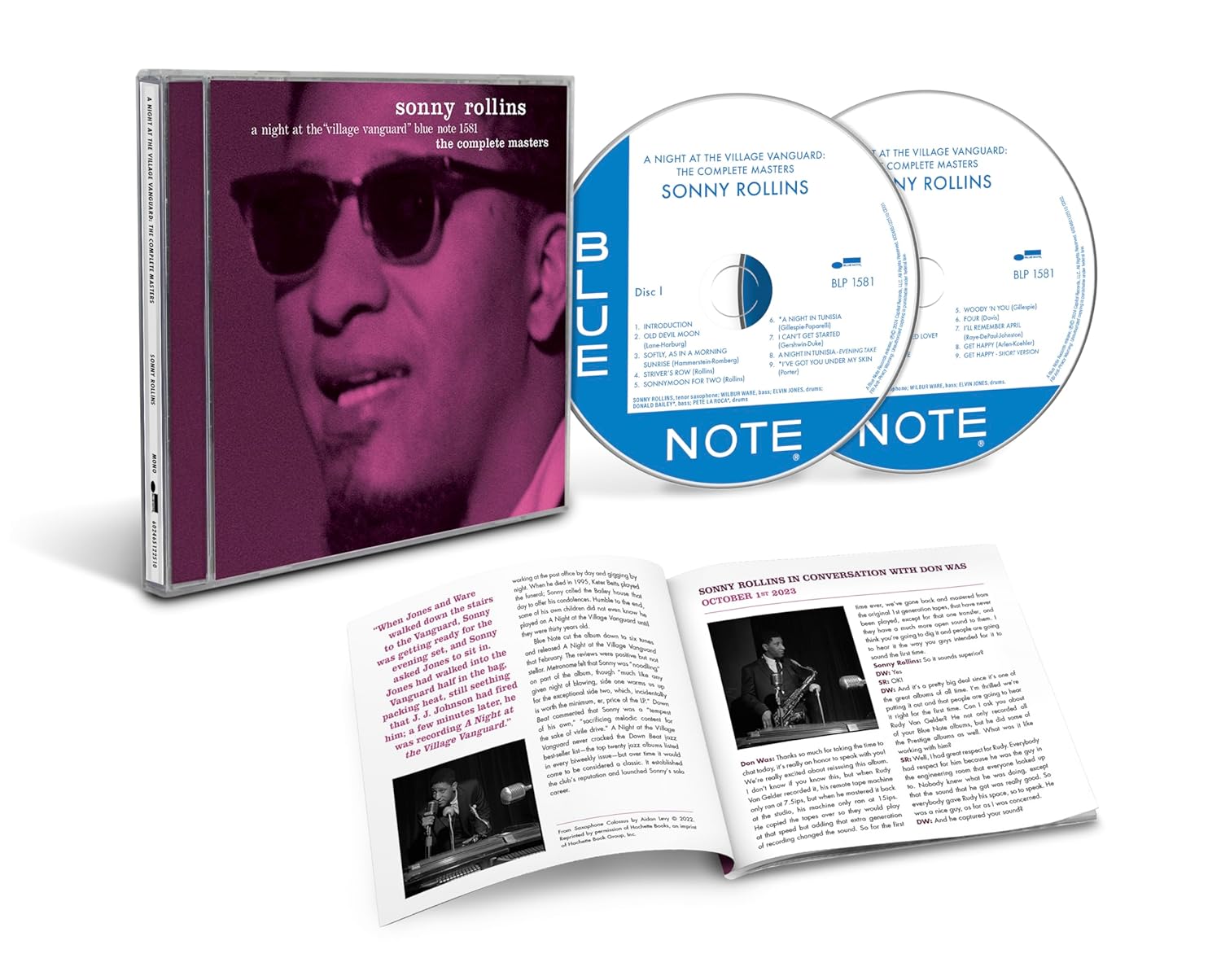 ROLLINS SONNY - NIGHT AT THE VILLAGE VANGUARD-THE COMPLETE MASTERS CD2