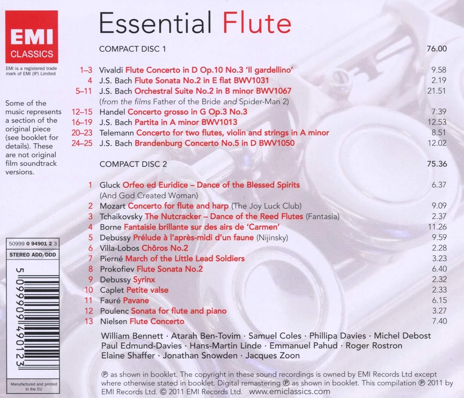 V.A. - ESSENTIAL FLUTE CD2 - Slika 2