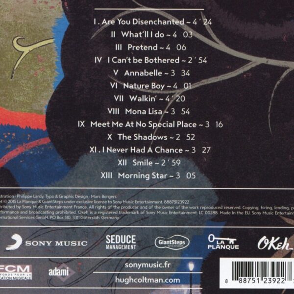COLTMAN HUGH – SHADOWS SONGS OF NAT KING COLE CD