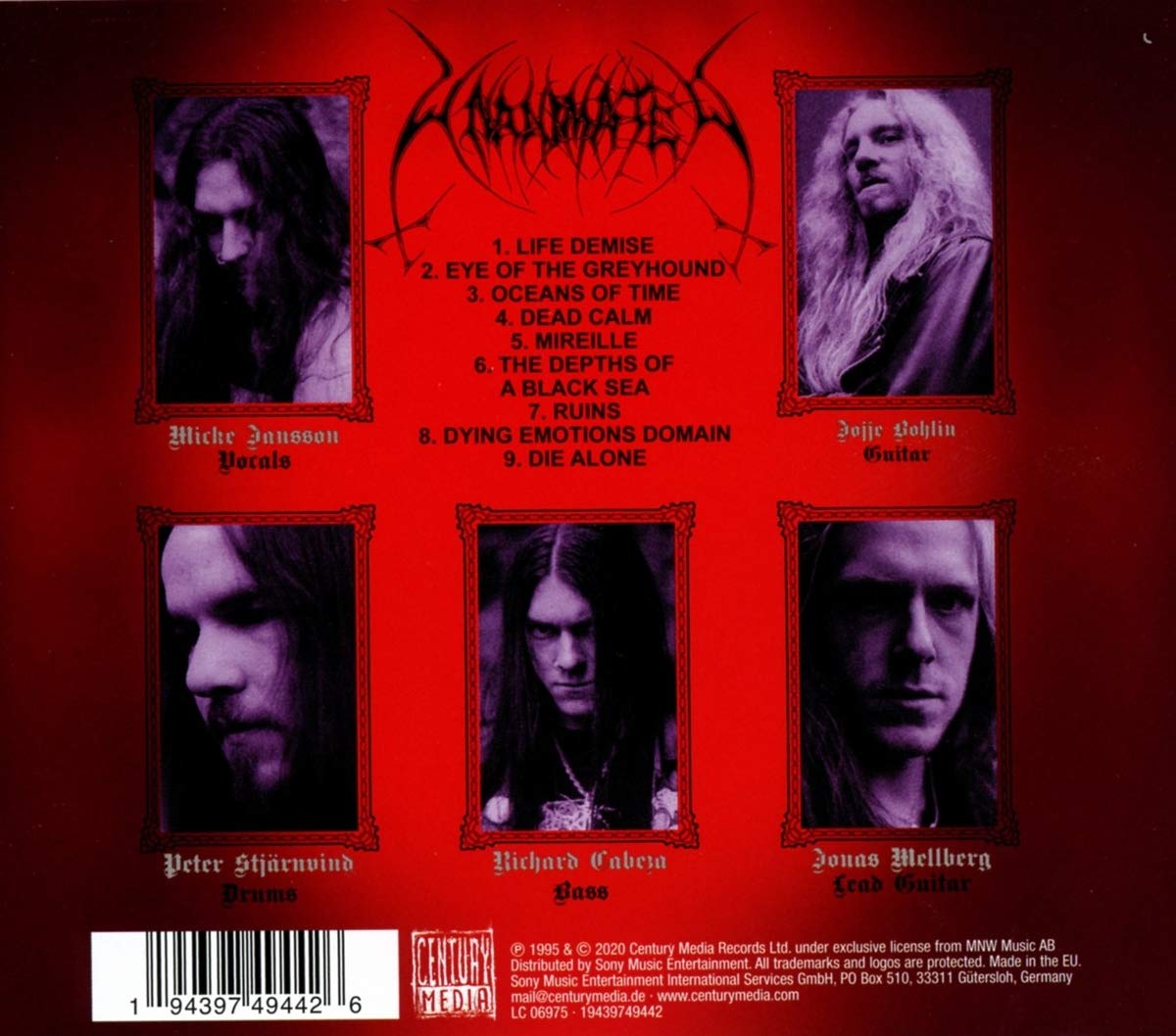 UNANIMATED - ANCIENT GOD OF EVIL CD - Slika 2