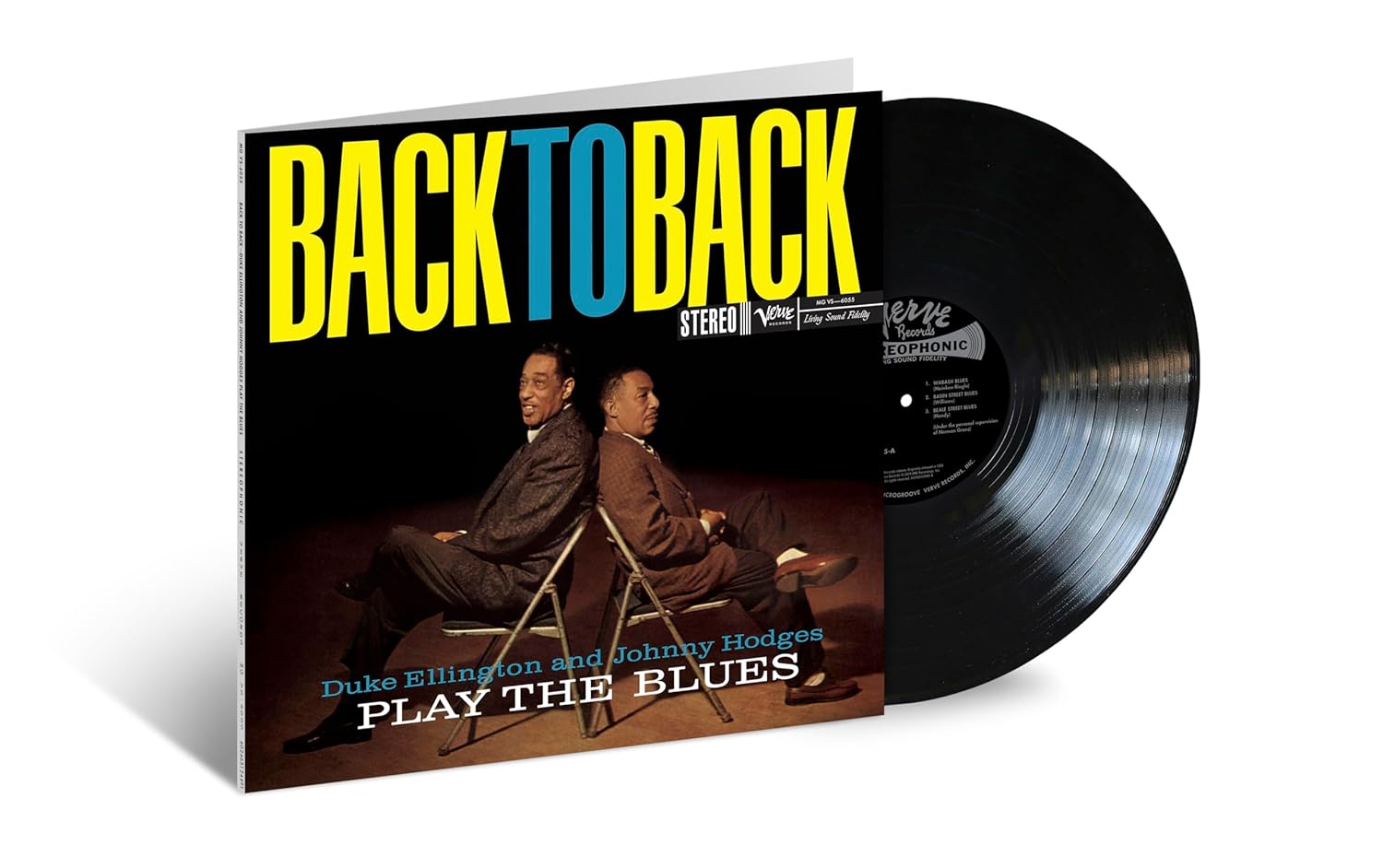 ELLINGTON DUKE & JOHNNY HODGES - BACK TO BACK acoustic sound series LP