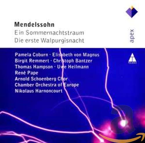 MENDELSSOHN - EIN SOMMERNACHTSTRAUM/DIE ERSTE WALPURGISNACHT CD