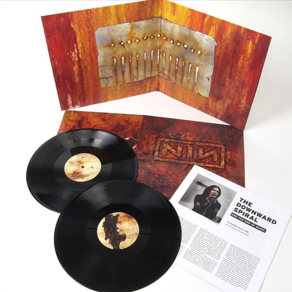 NINE INCH NAILS - DOWNWARD SPIRAL LP2