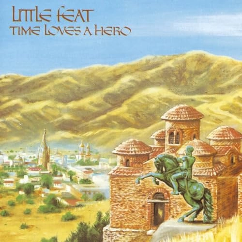 LITTLE FEAT- TIME LOVERS A HERO sea blue vinyl LP - Slika 2