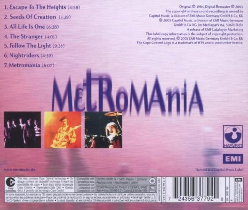 ELOY - METROMANIA CD - Slika 2