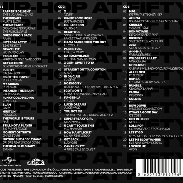 V.A. – HIP-HOP AT FIFTY CD3