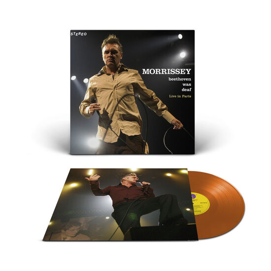 MORRISSEY - BEETHOVEN WAS DEAF LIVE IN PARIS orange biovinyl LP - Slika 3