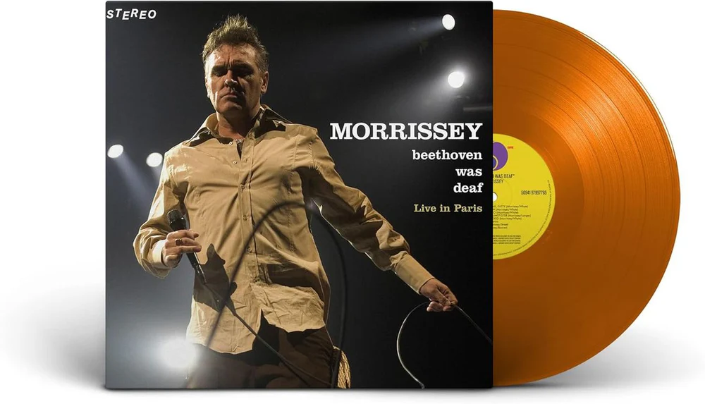 MORRISSEY - BEETHOVEN WAS DEAF LIVE IN PARIS orange biovinyl LP