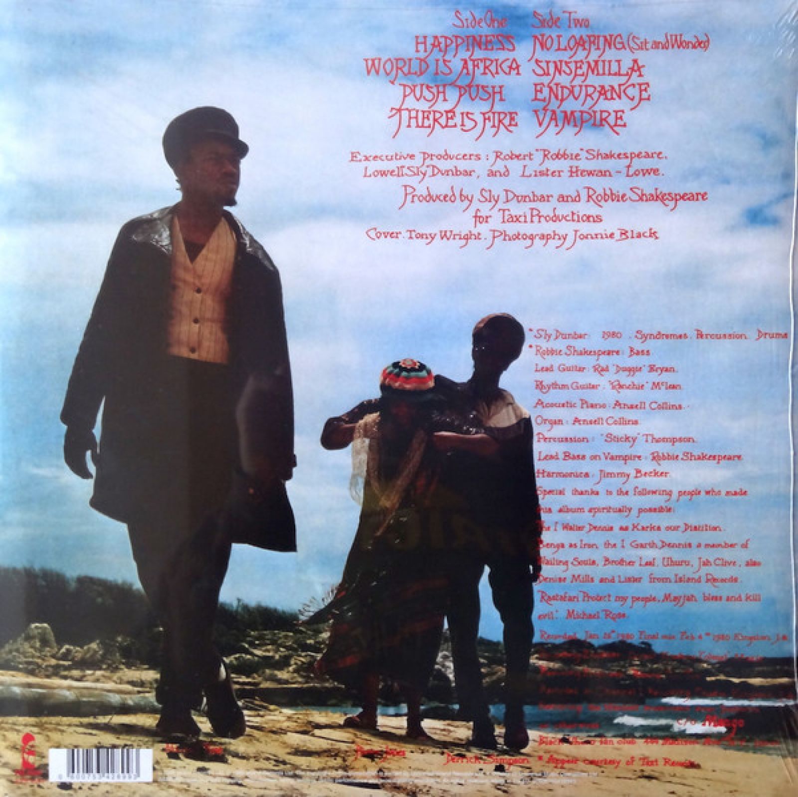 BLACK UHURU - SINSEMILLA LP - Slika 2