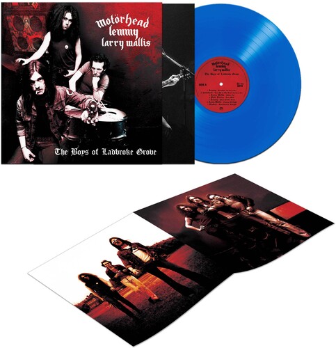 MOTORHEAD - BOYS OF LADBROKE GROVE blue vinyl LP