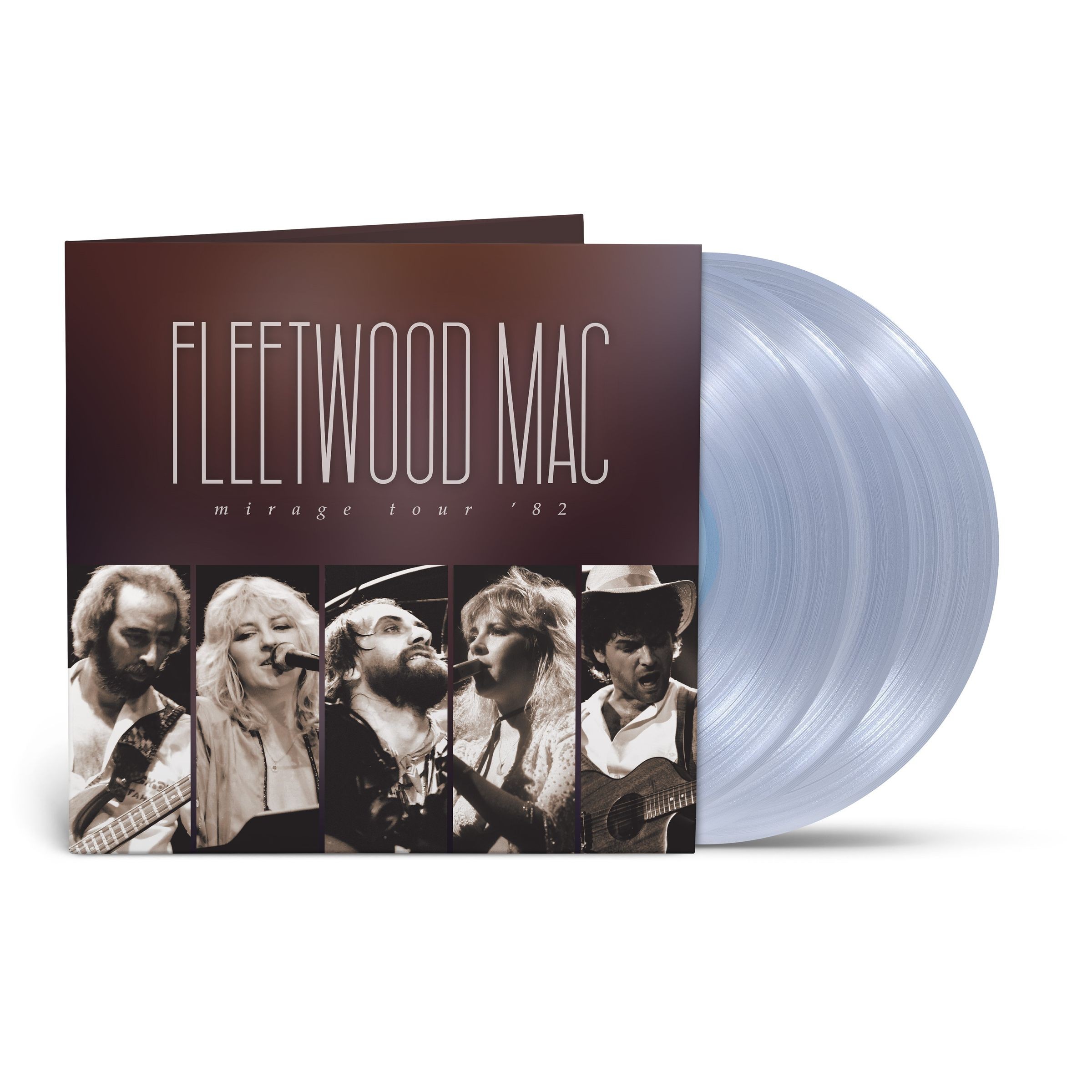 FLEETWOOD MAC - MIRAGE TOUR '82 crystal clear vinyl LP3