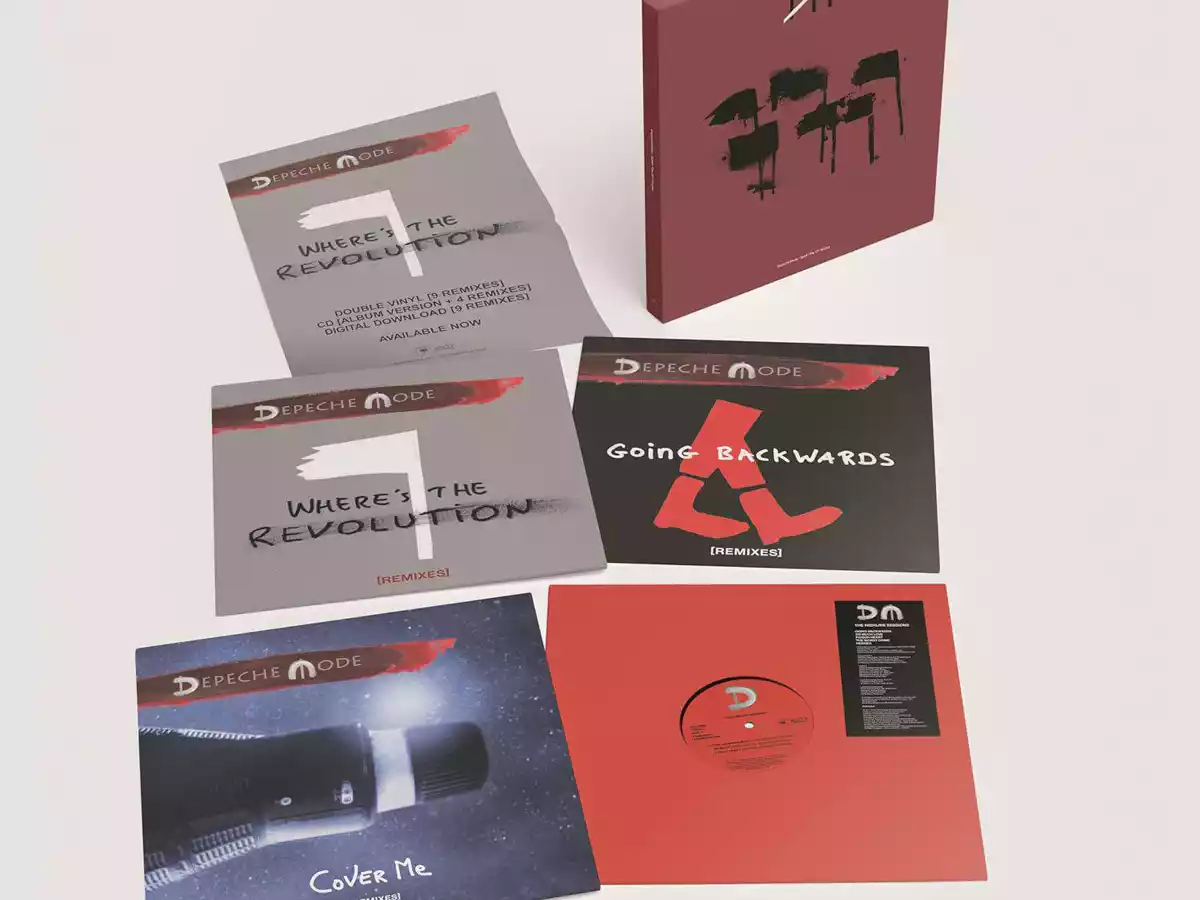 DEPECHE MODE - SPIRIT 12'' SINGLES LP BOX