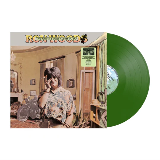 WOOD RON - I'VE GOT MY OWN ALBUM TO DO jade green vinyl LP