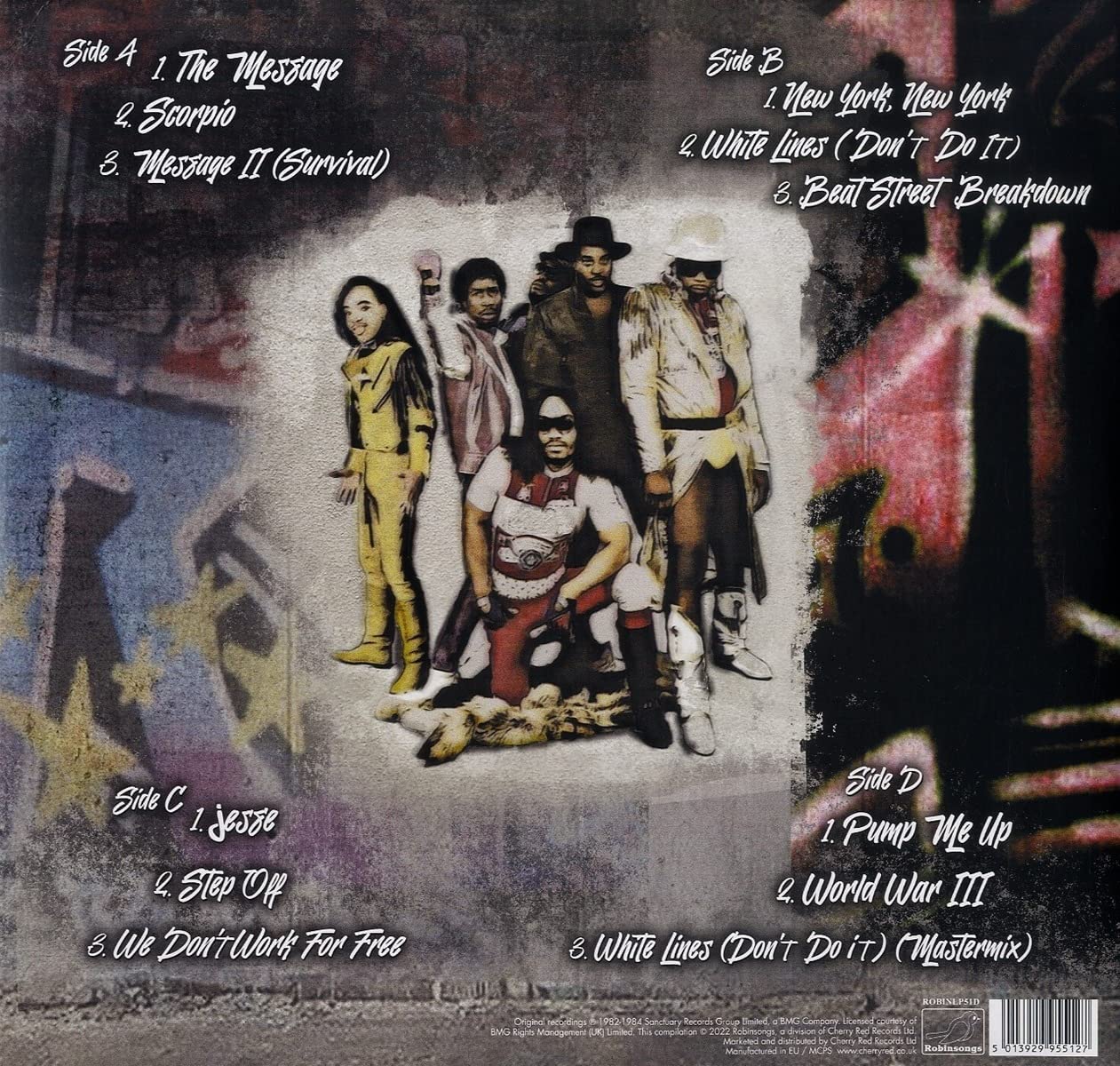 GRANDMASTER FLASH & FURIOUS FIVE - SUGAR HILL ADVENTURES: COLLECTION LP2 - Slika 2