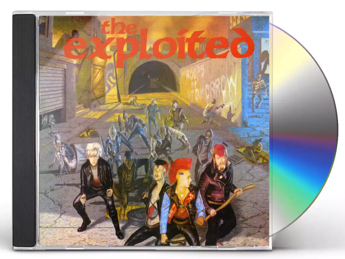 EXPLOITED - TROOPS OF TOMORROW CD