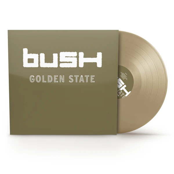 BUSH - GOLDEN STATE translucent gold vinyl LP
