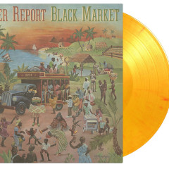 WEATHER REPORT - BLACK MARKET flaming coloured vinyl LP - Slika 2