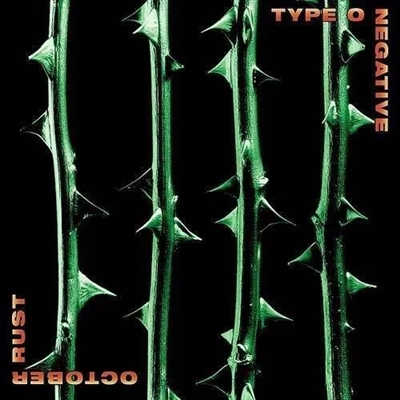 TYPE O NEGATIVE - OCTOBER RUST green/black marble vinyl LP2 - Slika 2